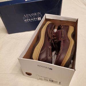 Men’s Size 10 W Sperry Top-Sider Billfish 3-Eye Amaretto Boat Shoes